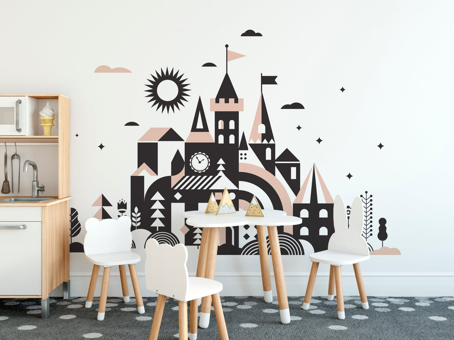 Fairy Tale Kingdom Wallpaper Mural A699