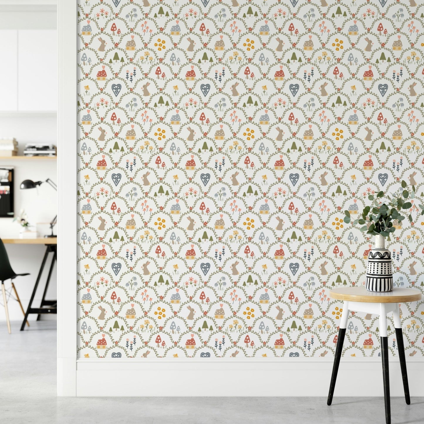 Fairytale flower field design

