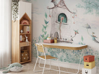 Fairytale Princess Girls Room Mural - Giffywalls