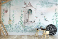 Fairytale Princess Girls Room Mural - Giffywalls