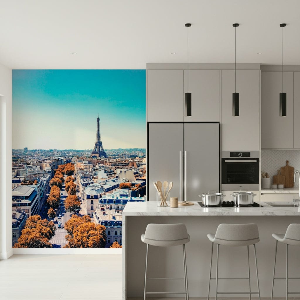 Fall in Paris Wall Mural