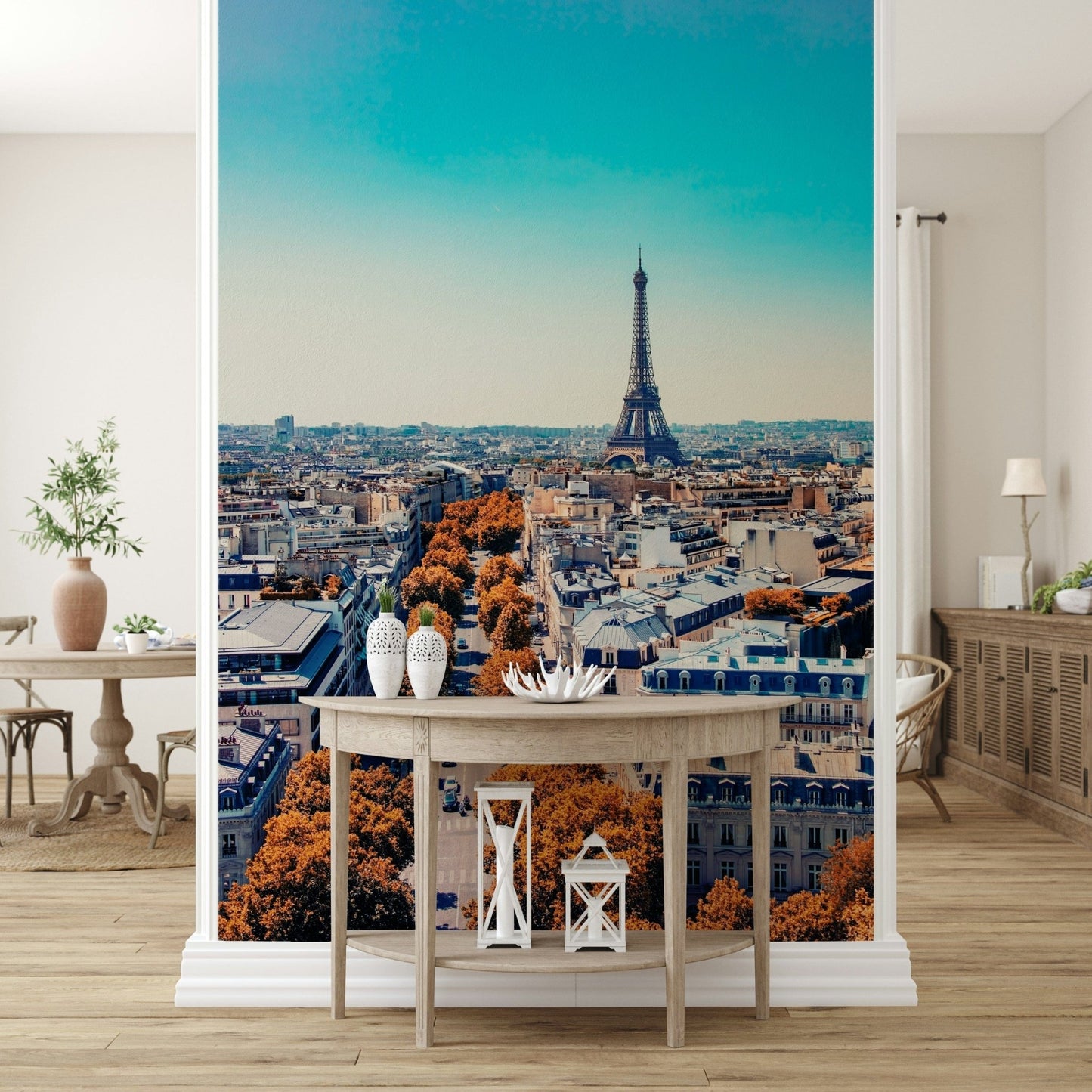 Fall in Paris Wall Mural