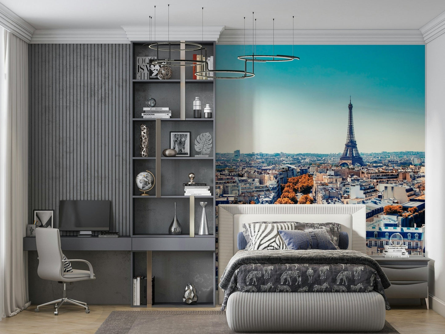 Fall in Paris Wall Mural