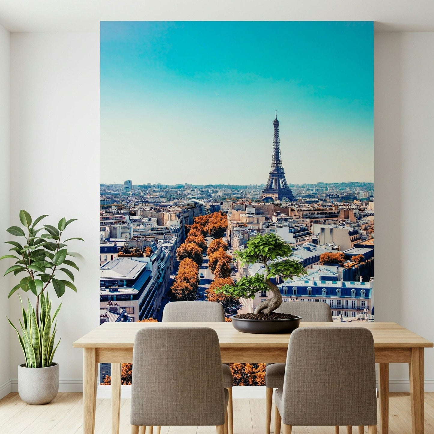 Fall in Paris Wall Mural