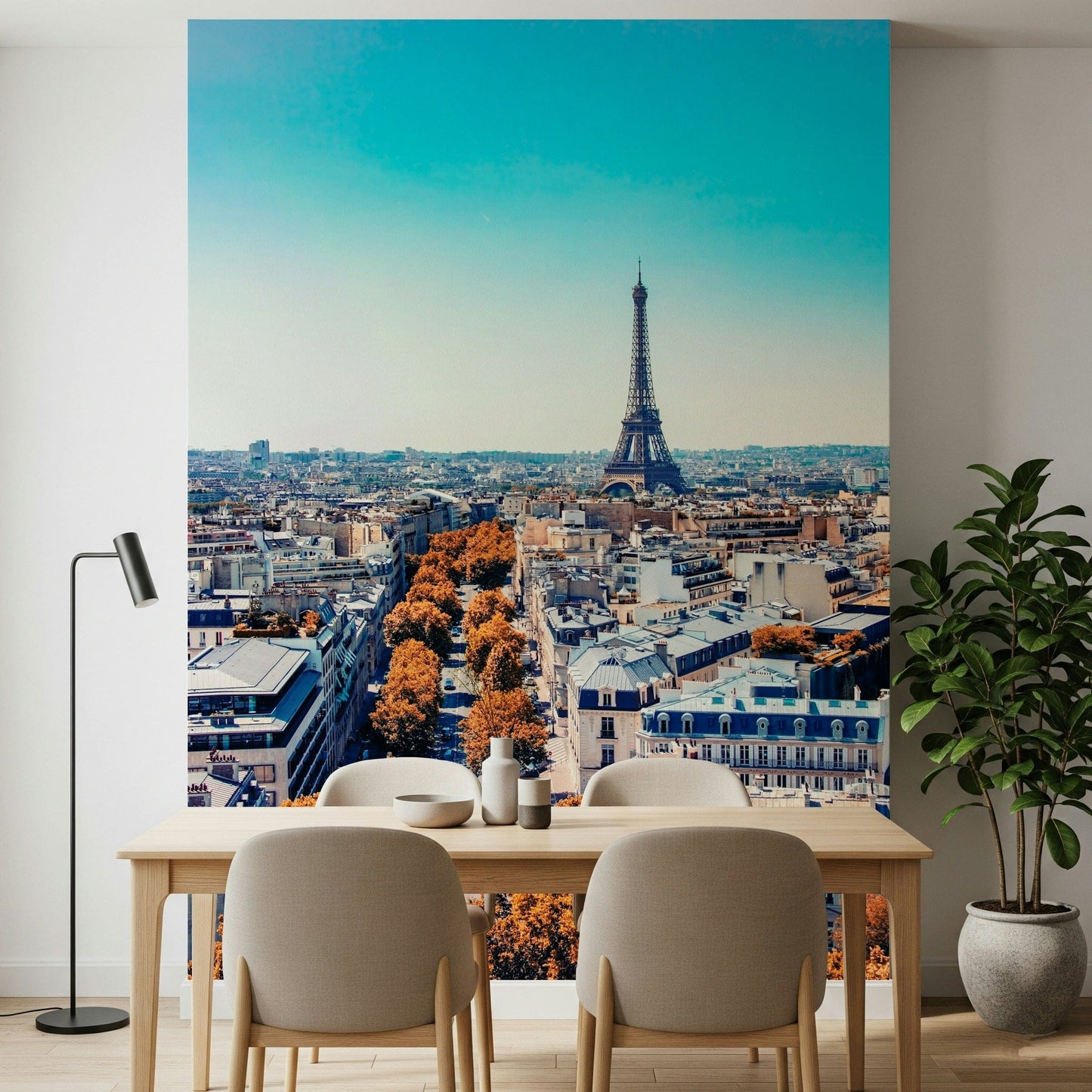 Fall in Paris Wall Mural