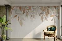 The colors are soft, muted tones of deep reds, burnt oranges, golden yellows, and touches of brown. GD3685


