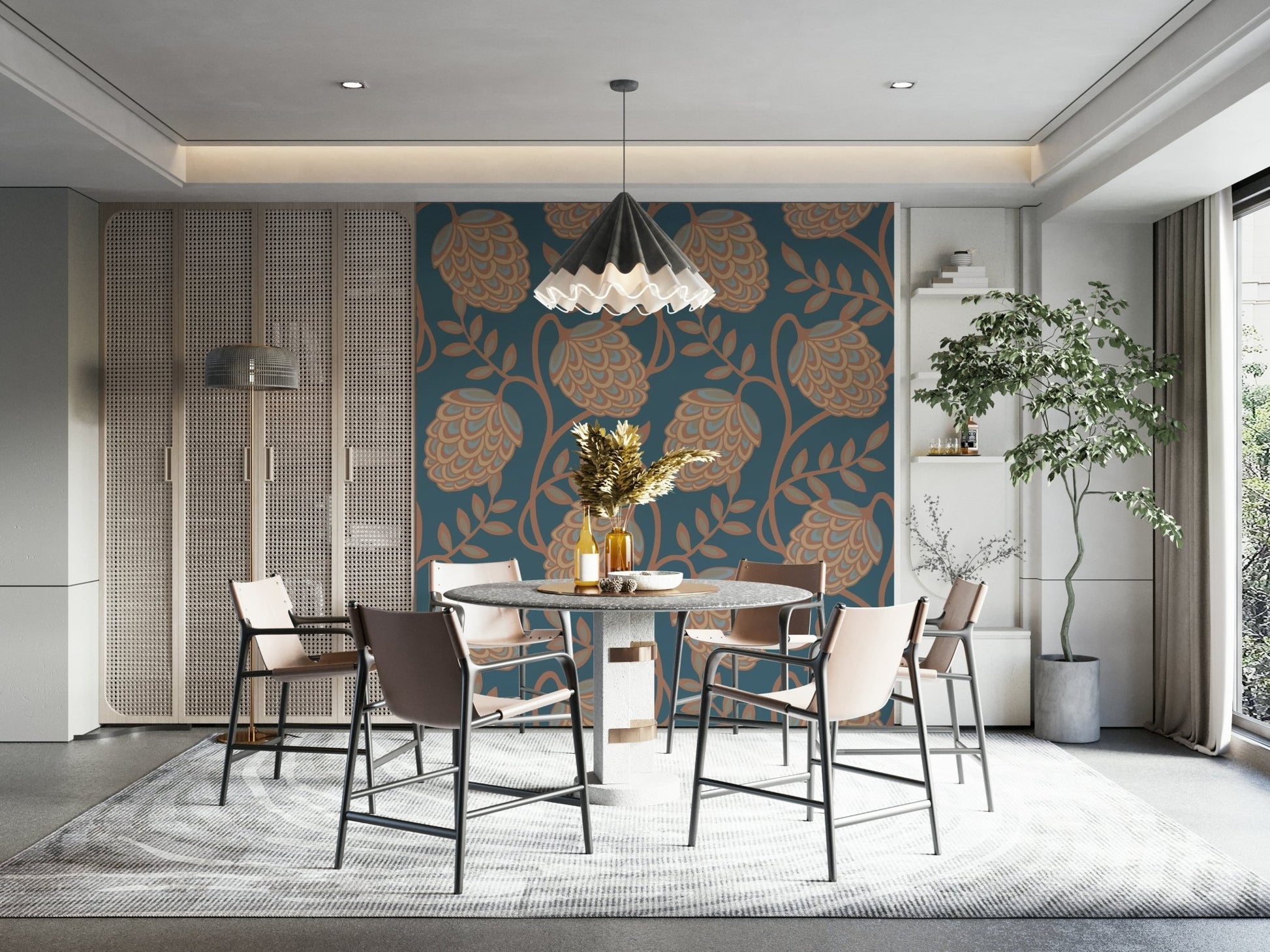 Ideal for a living room, bedroom, or dining area.

