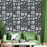 Fantastic Creatures in Vibrant Storm Blue Wallpaper

