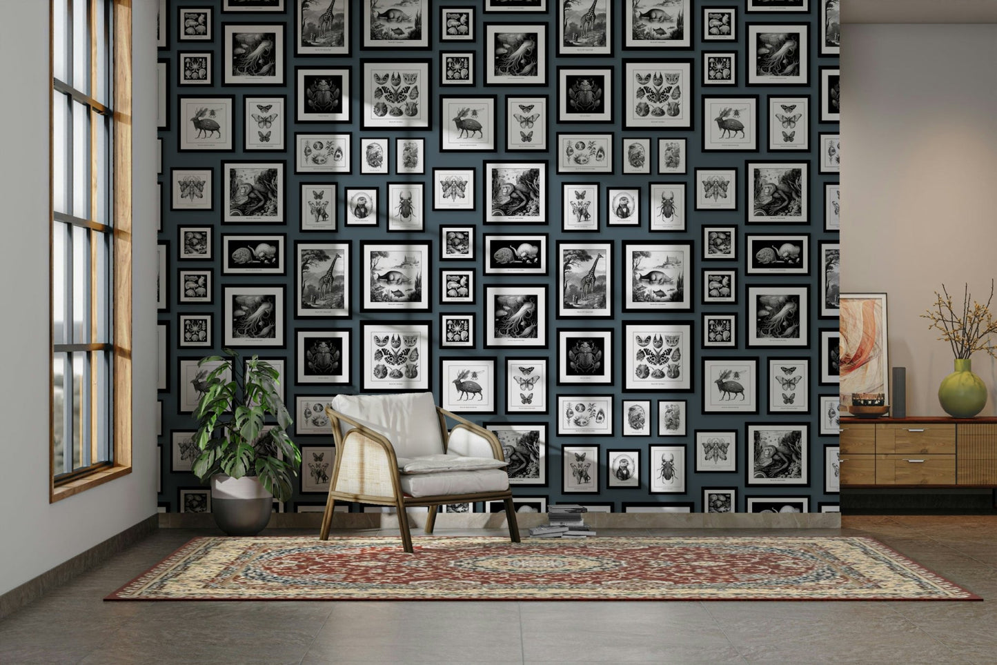 Fantastic Creatures - Storm Blue Wallpaper⁠