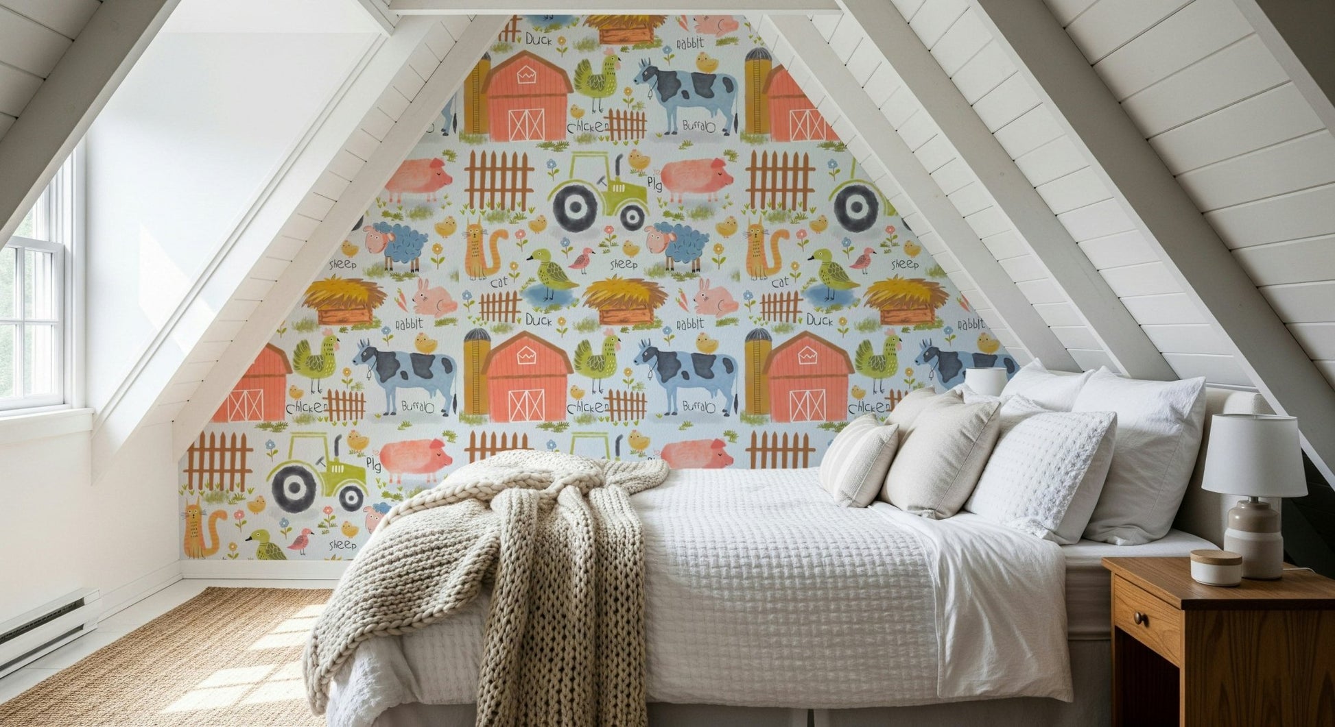 A beautiful modern art wall mural of delicate lines.