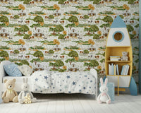 Custom Farmhouse Charm print, livestock, barns, natural landscape.