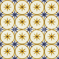 Sophisticated golden tone pattern wallpaper wall mural., GD8409