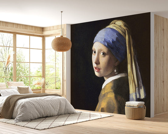 Girl with pearl earring wallpaper mural
A456