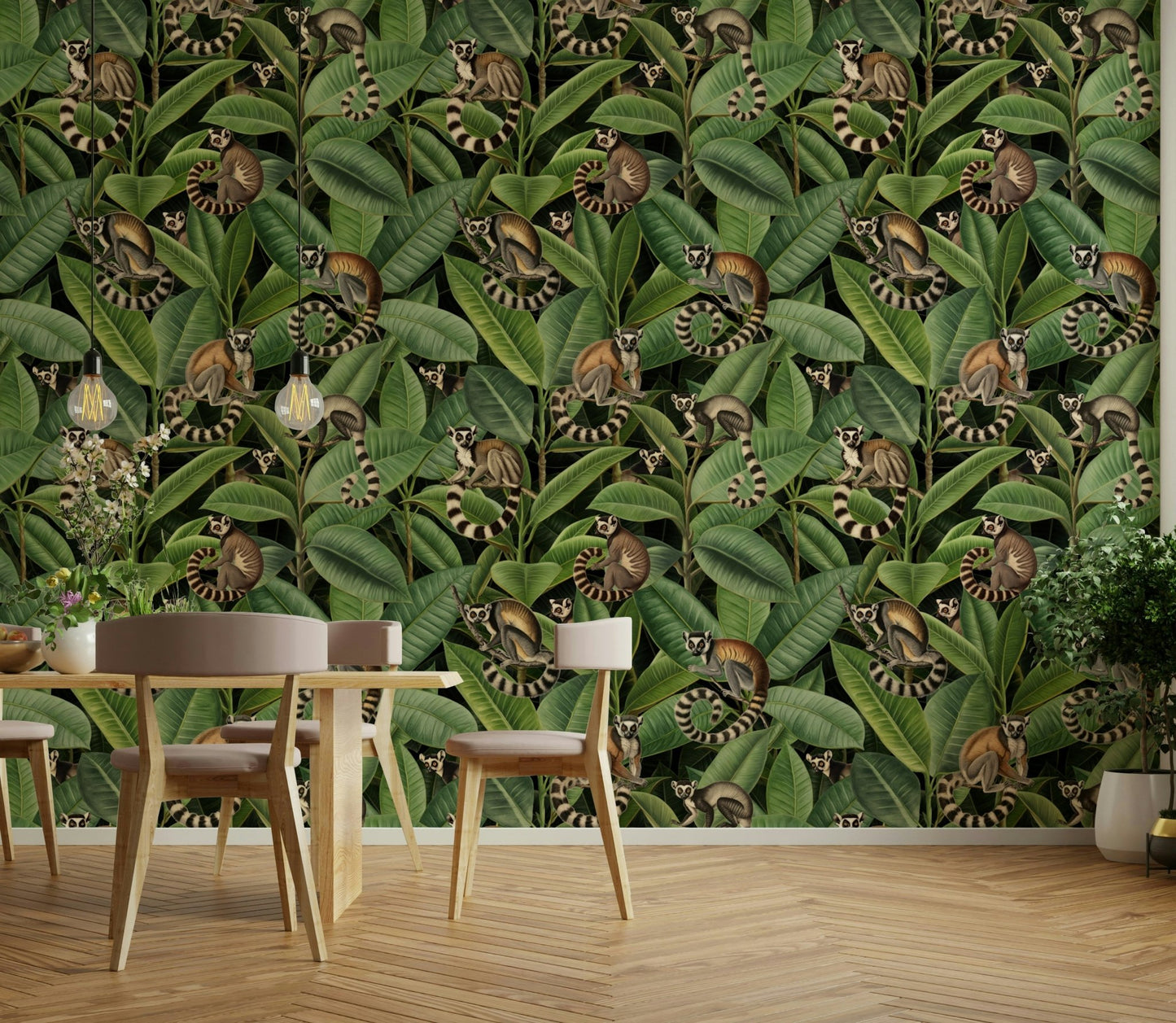 Wallpaper for walls with a playful, artistic feel

