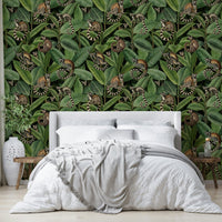 High-quality image of the Ficus Forest Monkey wallpaper

