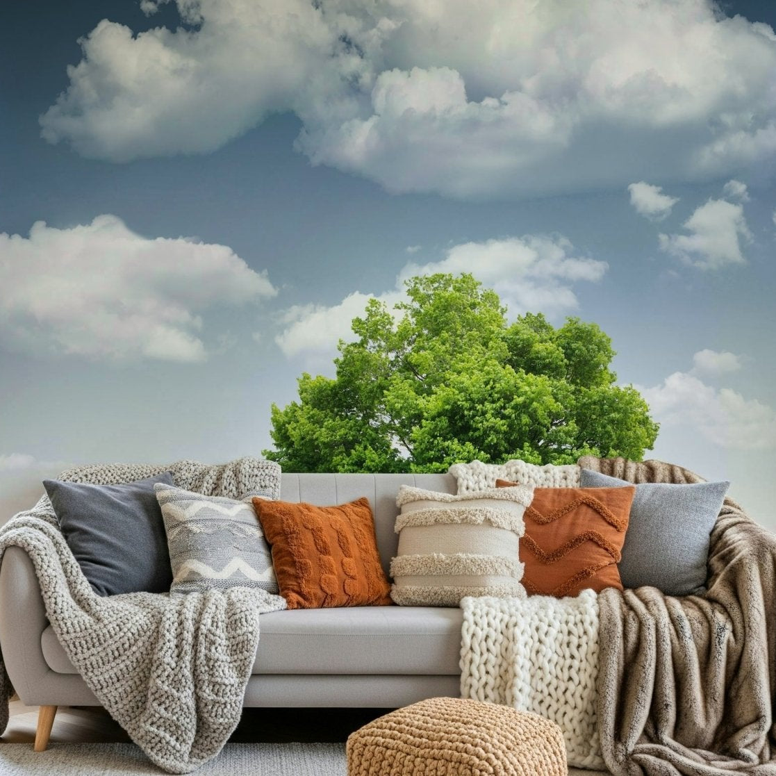 A serene natural landscape wall mural for your decor., GD5760
