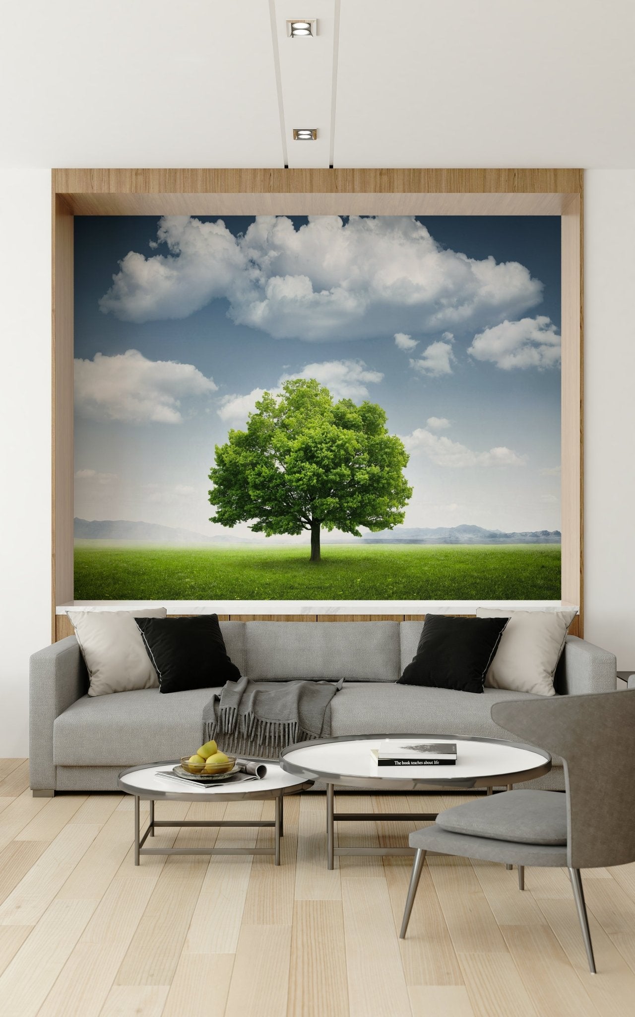 A classic landscape theme wallpaper for walls., GD5760