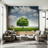 A high-quality minimalist wall mural for walls., GD5760