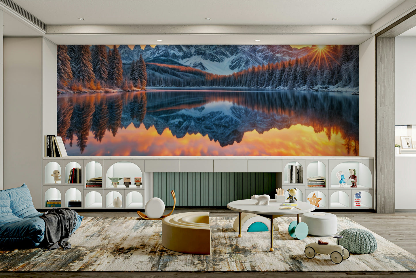 The design has a beautiful, natural aesthetic.

