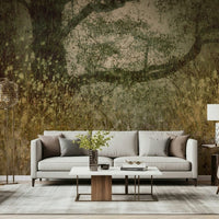 A serene flowing design wall mural for your decor., GD5625