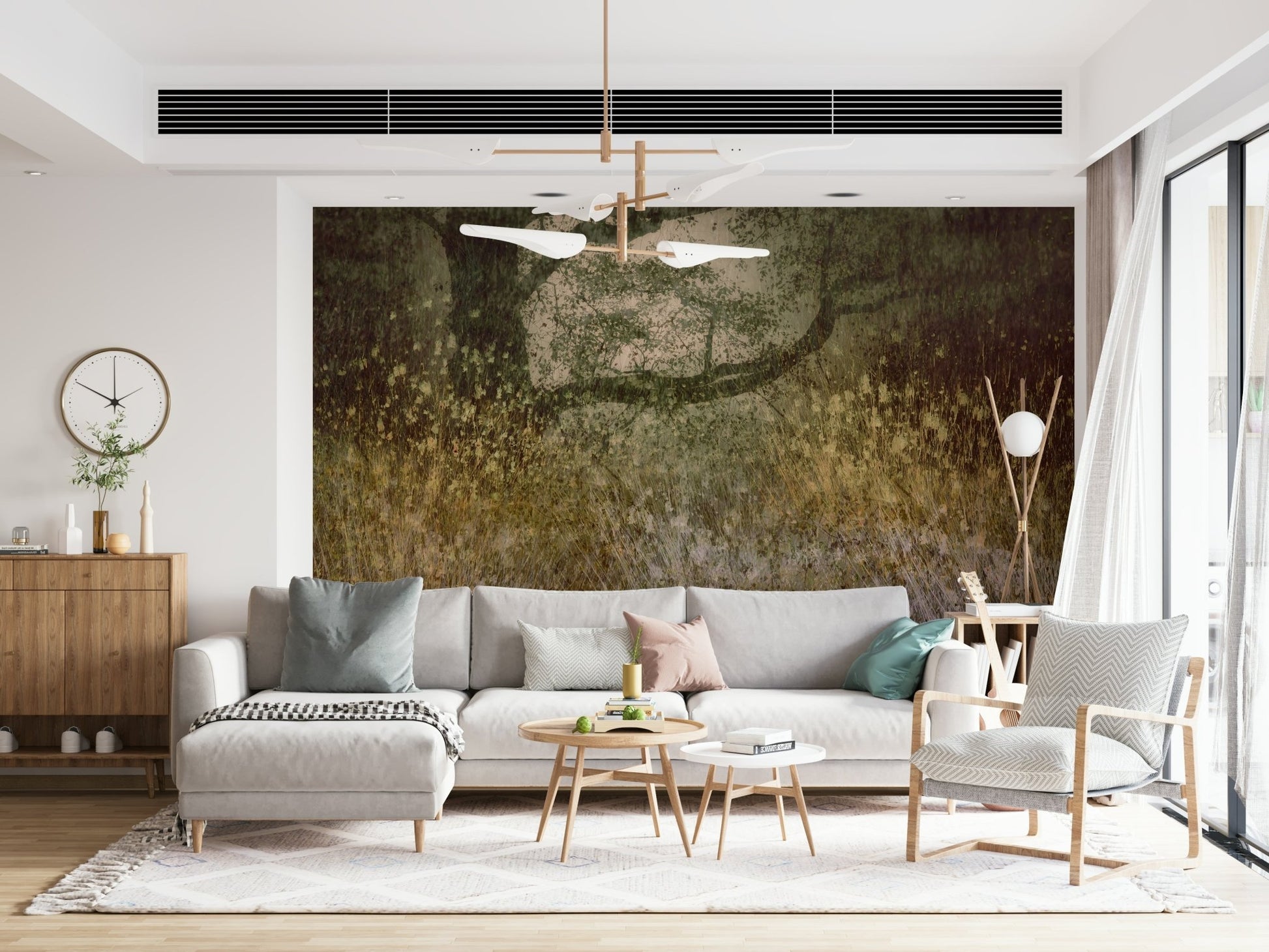 A classic abstract design wallpaper for walls., GD5625