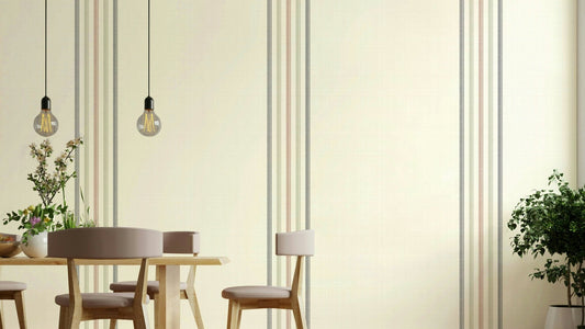 Wallpaper with soft texture and classic feel
