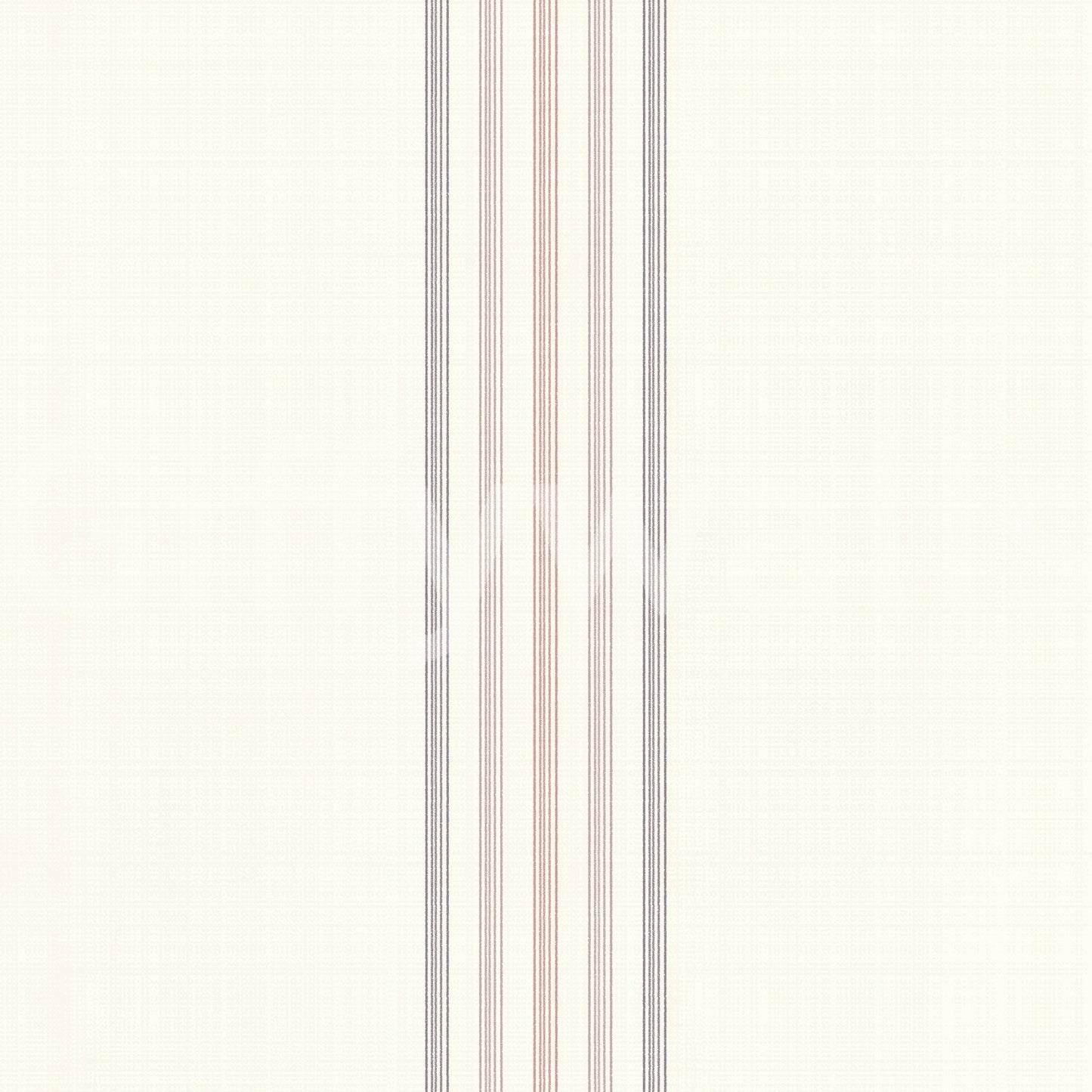 Striped wallpaper with vintage-inspired feel
