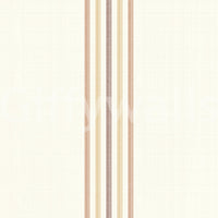 Timeless fine stripe design with earthy hues
