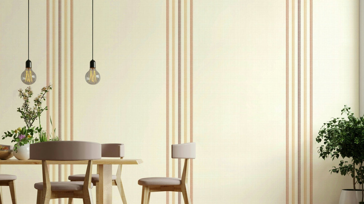 Rustic stripe pattern for country-inspired rooms
