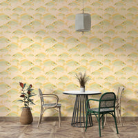 Fish pattern wallpaper with repeating design

