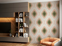 The texture appears smooth and graphic, mimicking a woven fabric.
