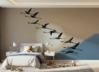 A classic abstract design wallpaper for walls.