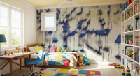 A beautiful modern art wall mural of a pink bird., GD5859