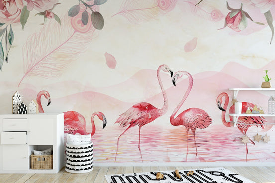 Tropical Flamingo Wall Decor B207
