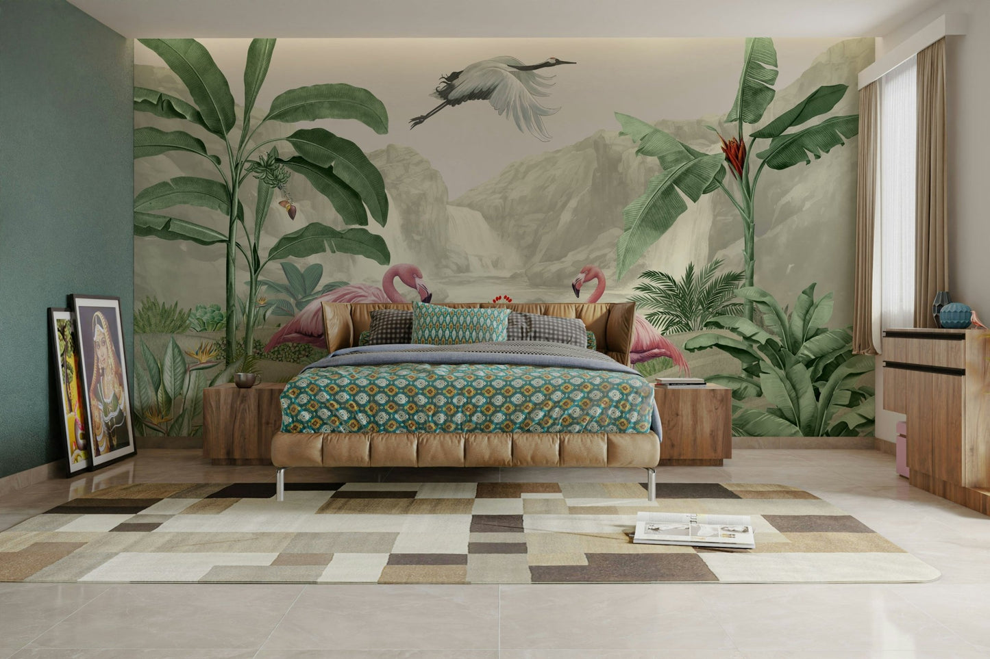 The overall mood is tranquil and dreamlike.
