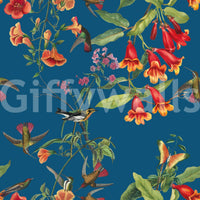 A high-quality serene flower wall mural for walls.


