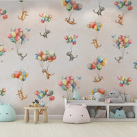 Cat wallpaper with playful kids design. EP11

