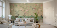 This wallpaper is perfect for a living room, study, or bedroom.
