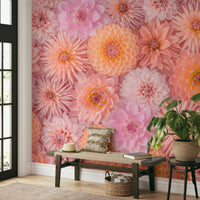 The composition is a top-down view, filling the entire frame with flowers.

