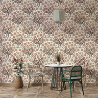 Floral bouquet wallpaper for rooms

