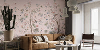 Floral Chinoiserie Wallpaper in Pink
A490