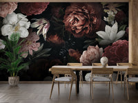 Floral Elegance Wall Mural - Giffywalls