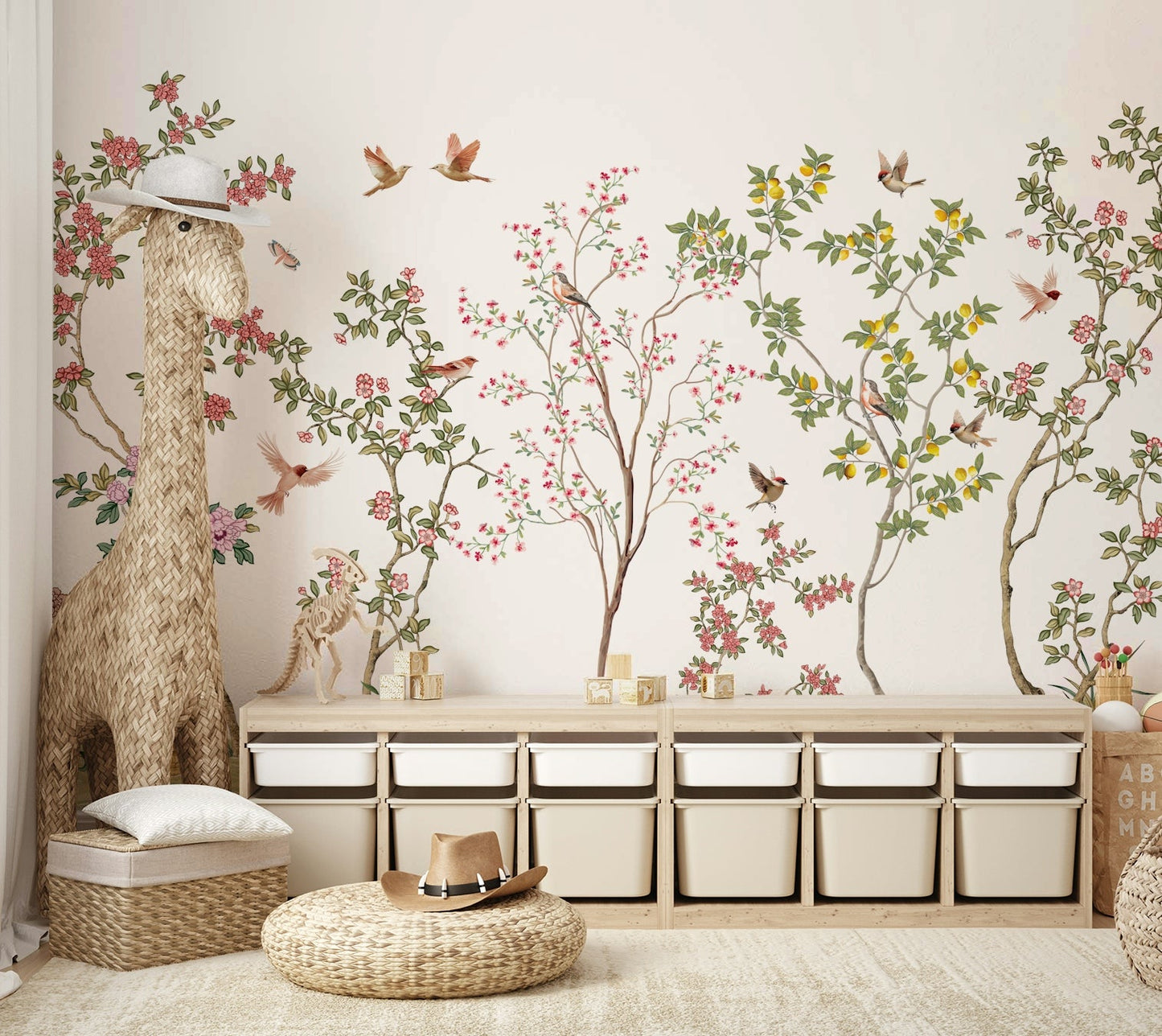 The design feels graceful and peaceful.

