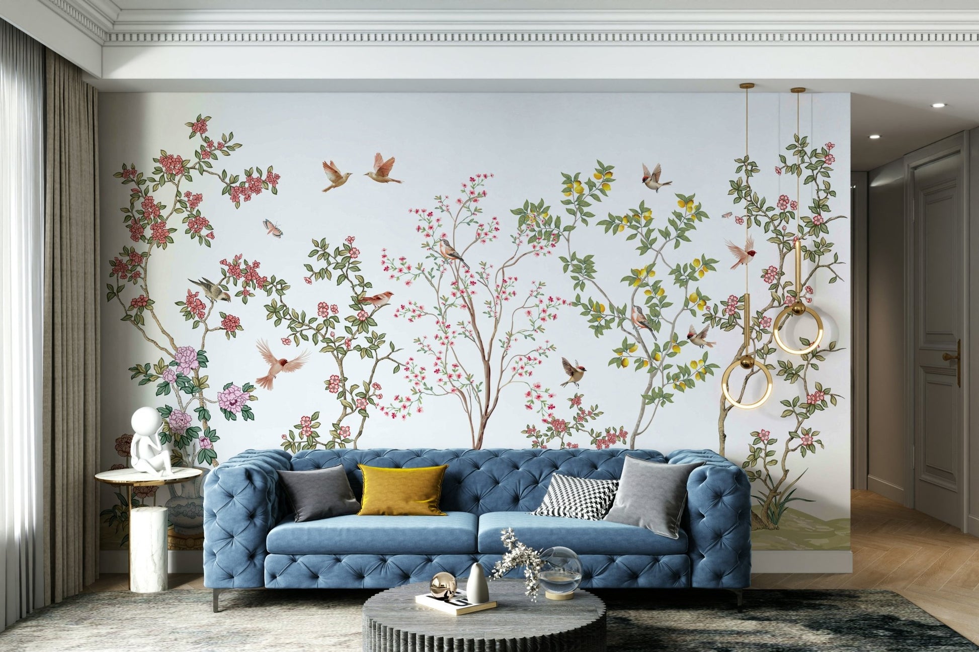 The background is a soft, light color, like off-white or light gray.

