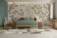 The lines are delicate and the shapes are fluid.

