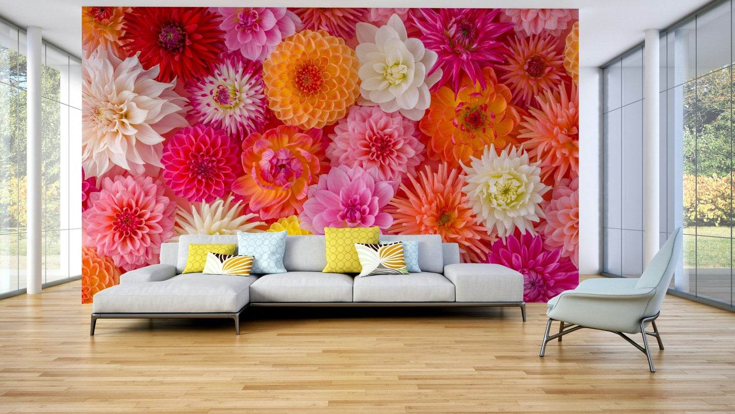 Floral Flourish Wall Mural