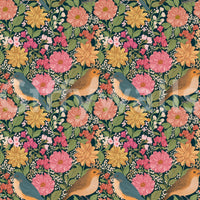 A high-quality serene flower wall mural for walls.

