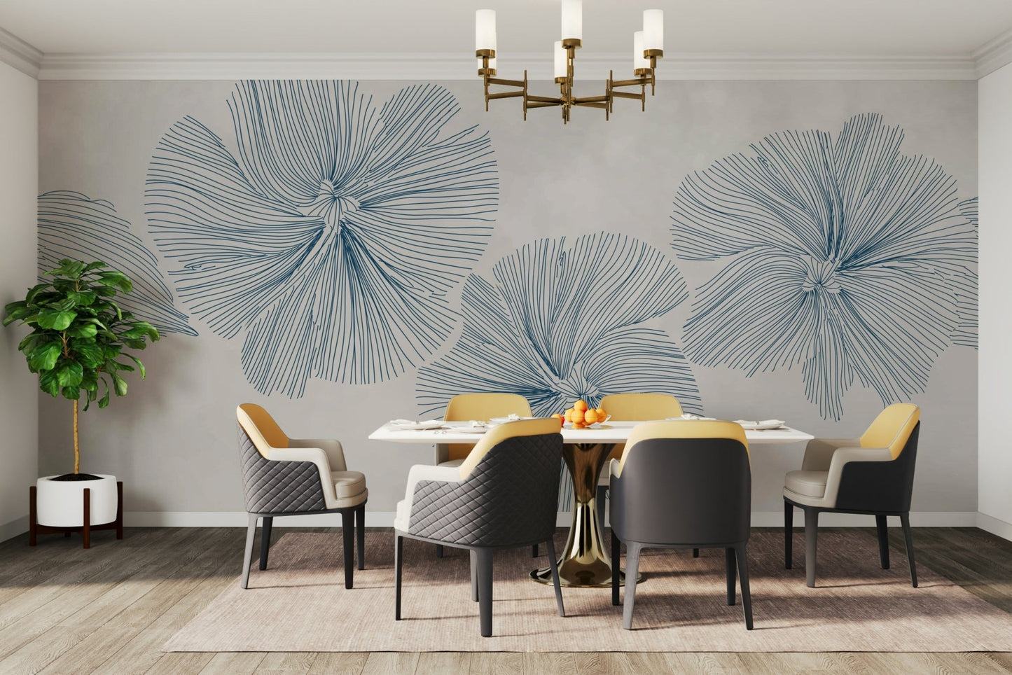 The lines of the drawing are crisp and clear.

