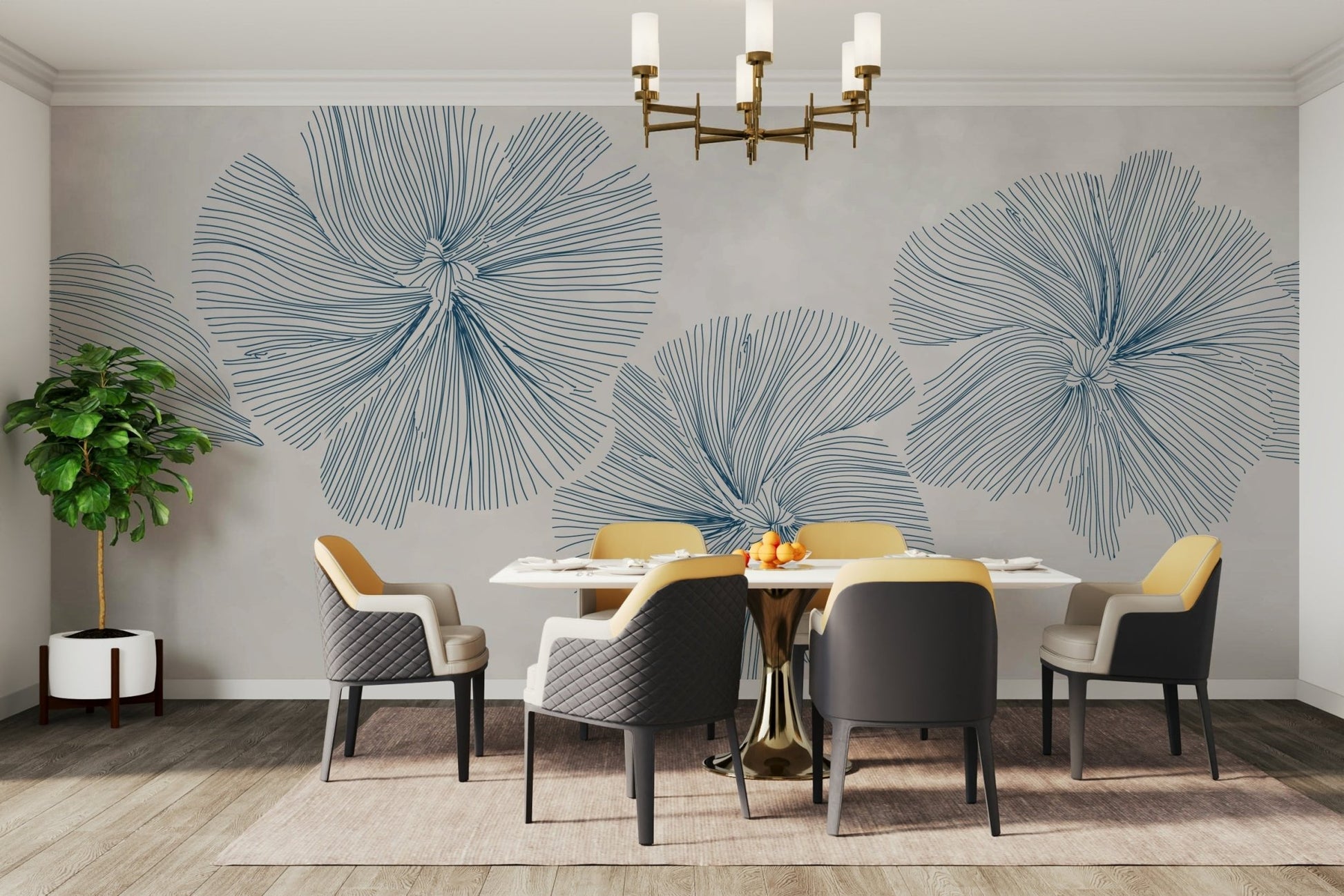 The lines of the drawing are crisp and clear.

