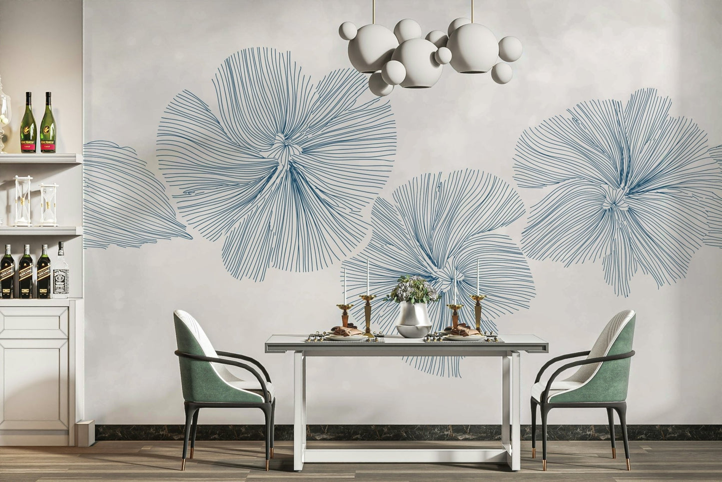 The image has a calm, tranquil mood.

